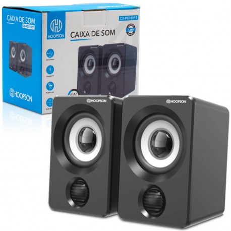 CAIXA SOM HOOPSON 5W RMS MOD CX-PC019PT