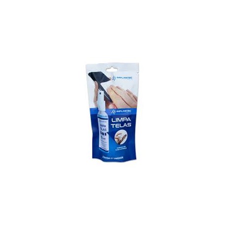 KIT LIMPEZA TELA 60ML IMPLASTEC