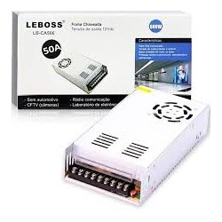 FONTE CHAVEADA 12V 50A 600W LEBOSS MOD LB-CA566