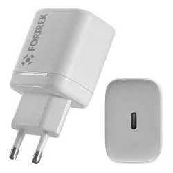 CARREGADOR TOMADA USB-C 20W FORTREK MOD 82660