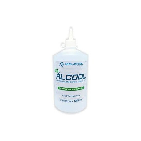 ÁLCOOL P/ ELETRÕNICOS / PCI 500ML IMPLASTEC