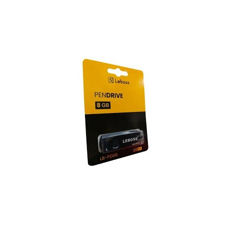 PEN DRIVE 8GB 2.0 LEBOSS LB-PD08