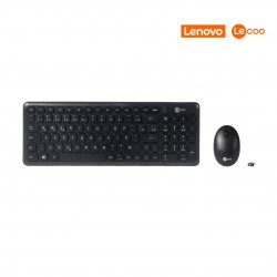TECLADO+MOUSE LECOO USB S/ FIO MOD KW204