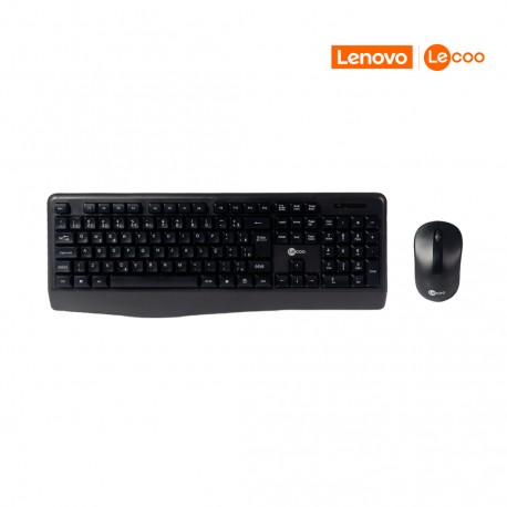 TECLADO+MOUSE LECOO USB S/ FIO MOD KW211