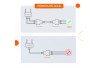 CONECTOR EMENDA DIVISOR RJ45 PLUSCABLE LA-E20