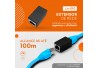 CONECTOR EMENDA EXTENSOR RJ45 PLUSCABLE LA-E10