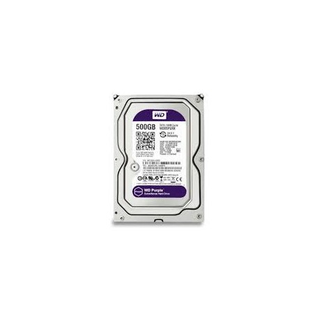 HD SATA 500GB WD PURPLE 5400 RPM