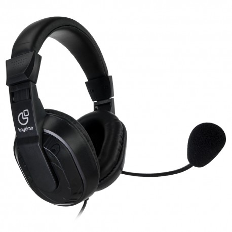 HEADSET C/ MICROFONE KEYTIME MOD KYT00024 PRETO