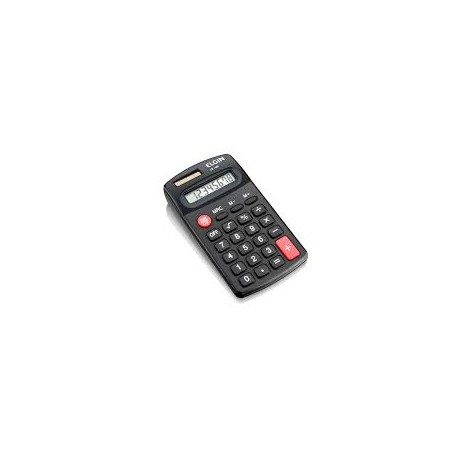 CALCULADORA BOLSO ELGIN MOD CB1483 PRETO