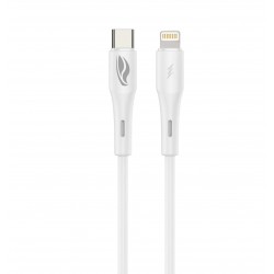 CABO USB-C LIGHTNING 1M C3TECH CB-CL300WH