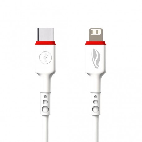 CABO USB-C LIGHTNING 1M C3TECH CB-CL100WH
