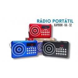 RADIO PORTATIL KAPBOM MOD KA-32