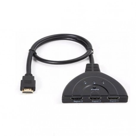 SWITCH HDMI C/ 3 PORTAS HDMI