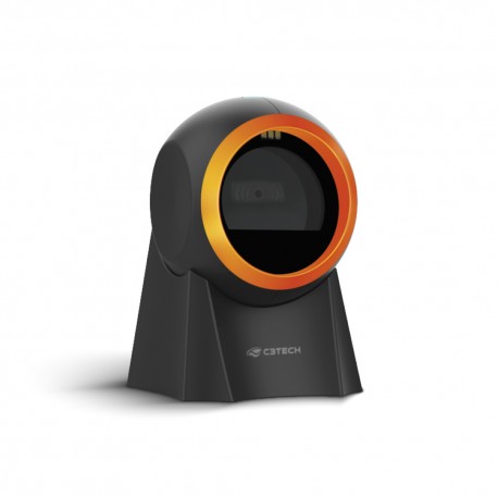 LEITOR CÓDIGO BARRAS MESA 1D/2D C3TECH MOD LB-D120BK