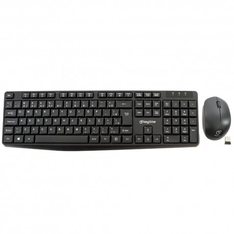 TECLADO+MOUSE KEYTIME USB S/ FIO MOD KYT00013