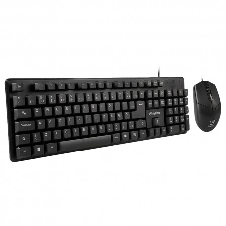 TECLADO+MOUSE KEYTIME MINIMAL USB S/ FIO MOD KYT00015
