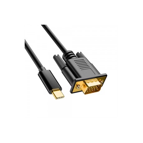 CABO CONVERSOR USB-C P/ VGA COMTAC MOD 20119446