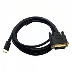 CABO CONVERSOR USB-C P/ DVI COMTAC MOD 20119447