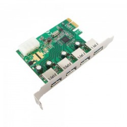 PLACA PCI EXPRESS C/ 4 USB 3.0 COMTAC MOD 27129349