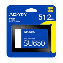 HD SSD 512GB SATA ADATA SU650