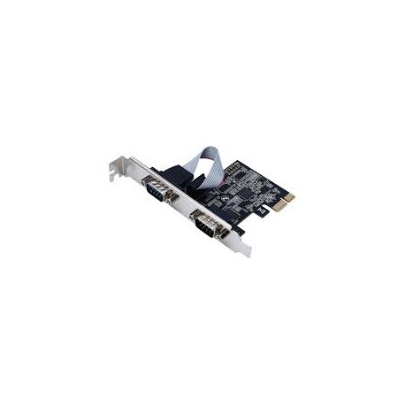 PLACA PCI EXPRESS C/ 2 SAÍDAS SERIAL DB09 COMTAC MOD 27119049