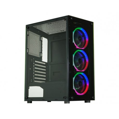 GABINETE GAMER K-MEX CG-30C5 S/ FONTE