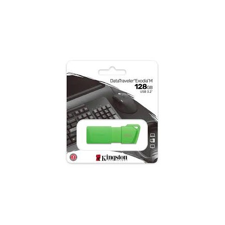 PEN DRIVE 128GB USB 3.2 KINGSTON KC-U2L128-7LG