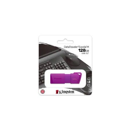 PEN DRIVE 128GB USB 3.2 KINGSTON KC-U2L128-7LP