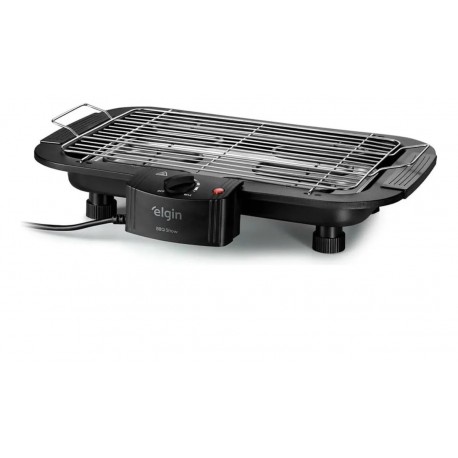 CHURRASQUEIRA ELETRICA ELGIN 127V COM GRELHA 1800W MOD 42CHU PRETO