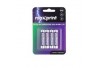 PACK C/ 4 PILHAS AAA REGARREGAVEL 1.2V MAXPRINT MOD 75000046