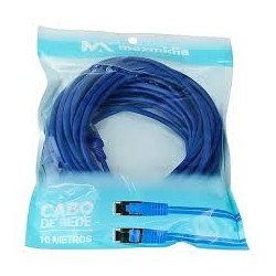 CABO REDE C/ CONECTOR RJ45 10M CAT-5E MOD 54206