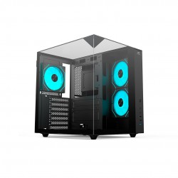GABINETE GAMER AQUARIUS C3TECH MOD MT-G950BK S/ FONTE