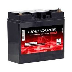 BATERIA P/ NOBREAK UNIPOWER 12V 18AH MOD UP12180