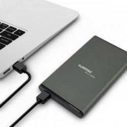 GAVETA EXTERNA USB 3.0 HD 2,5 METALICA COMTAC MOD 29119389
