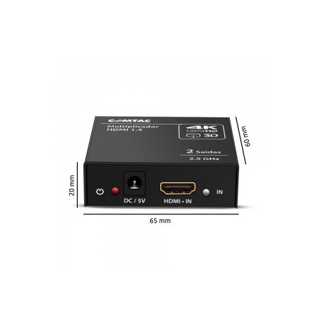 MULTIPLICADOR HDMI 2 PORTAS COMTAC MOD 22129285