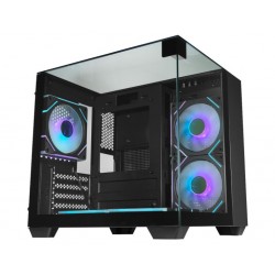 GABINETE GAMER K-MEX VISÃO INFINITA II CG-01X2 S/ FONTE