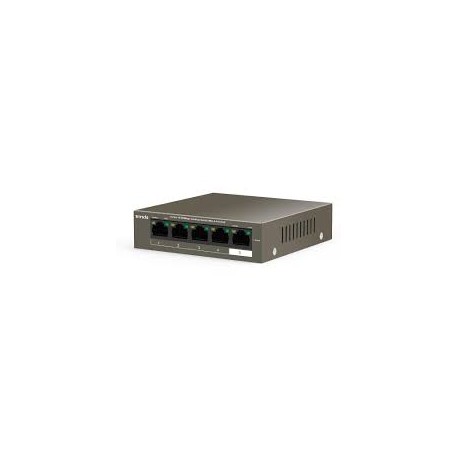 HUB SWITCH 5-P GIGABIT + 4-P POE 10/100 TENDA MOD TEF1105P-4-63W