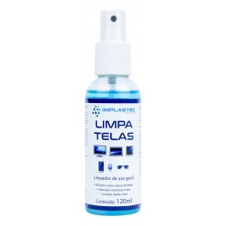 LIMPA TELA 120ML IMPLASTEC