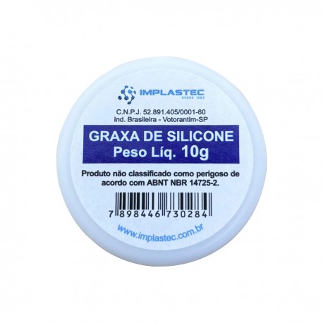 GRAXA DE SILICONE IGS 200 10G IMPLASTEC