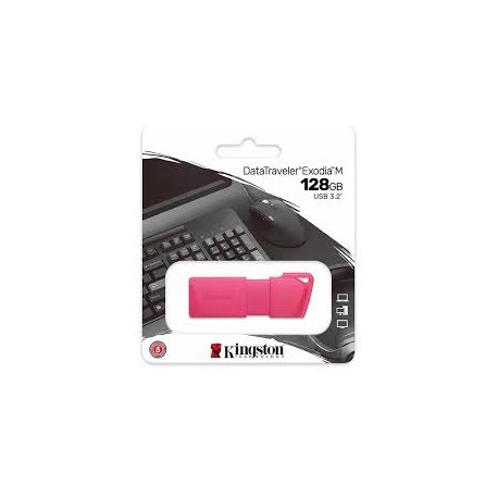 PEN DRIVE 128GB USB 3.2 KINGSTON KC-U2L128-7LN