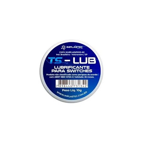 GRAXA LUBRIFICANTE P/ SWITCHES 10G IMPLASTEC
