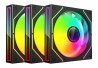 KIT 3 COOLER P/ GABINETE GAMER C3TECH MOD F9-L660BK RGB