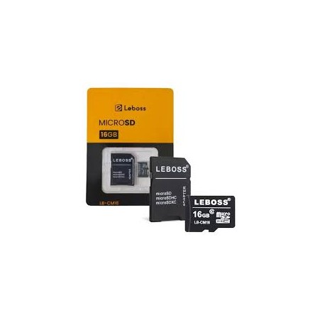 MICRO SD 16GB LEBOSS LB-CM16