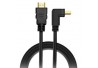 CABO VÍDEO HDMI/HDMI 1.5M 90º GRASEP MOD D-H01