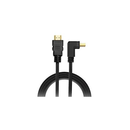 CABO VÍDEO HDMI/HDMI 1.5M 90º GRASEP MOD D-H01