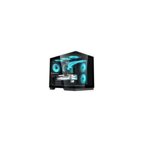 GABINETE GAMER FORTREK CLARITY MAX S/ FONTE PRETO MOD 85741