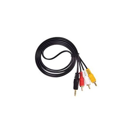 CONVERSOR P3 X 3RCA 1,5 METROS PLUS DATA MOD C13