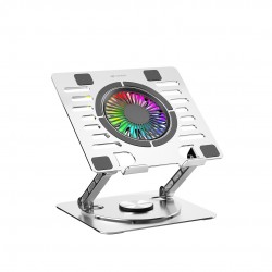 BASE NOTEBOOK GIRATÓRIA C3TECH RGB GAMER MOD NBC-1000SI