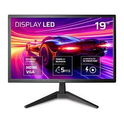 MONITOR INFOTECH LED 19 POLEGADAS - HDMI-VGA