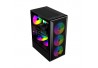 GABINETE MICRO ATX GAMER MOD MT-G120BK C3TECH S/ FONTE